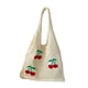 thumbnail image 2 of Bolsa de hombro para mujeres Bolsa de crochet hueco para vacaciones de verano de compras de viajes de primavera, 2 of 8