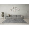 thumbnail image 3 of Ahgly Company Indoor Round Oriental Gray Traditional Area Rugs, 3' Round, 3 of 4