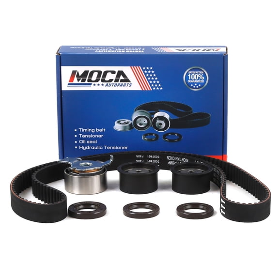 MOCA AUTOPARTS Timing Belt Kit Fit for 04-10 Chevrolet Optra 2.0L & 04-08 Suzuki Forenza 2.0L & 99-02 Daewoo Nubira 2.0L