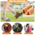 thumbnail image 5 of 8 Pairs Kids Toddlers Boys Girls Merino Wool Hiking Athletic Thermal Warm Winter Socks, 5 of 7