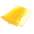 thumbnail image 5 of Uxcell 4-Inch 0.09-Inch Width Self-Locking Zip Ties Cable Ties Nylon  Yellow 100 Pack, 5 of 5