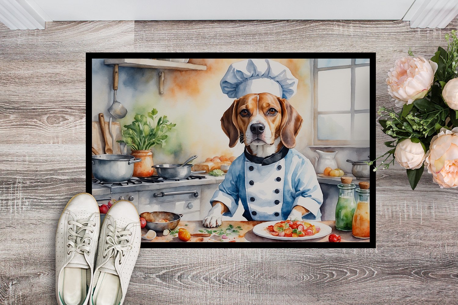 Yorkie Yorkshire Terrier The Chef Doormat