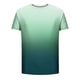 thumbnail image 5 of Mens Casual Pantalones Cortos Raya Impresión Suéter Fitness Deportes Camiseta, Poliéster Cuello Redondo Blusa para Al Aire Libre, Diario Y Primavera Verano Desgaste, 5 of 5