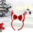 thumbnail image 4 of Holiday time upside down red Santa headband,9 inch height,red colour, 4 of 4