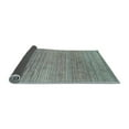 thumbnail image 2 of Ahgly Company Indoor Round Abstract Light Blue Modern Area Rugs, 6' Round, 2 of 4