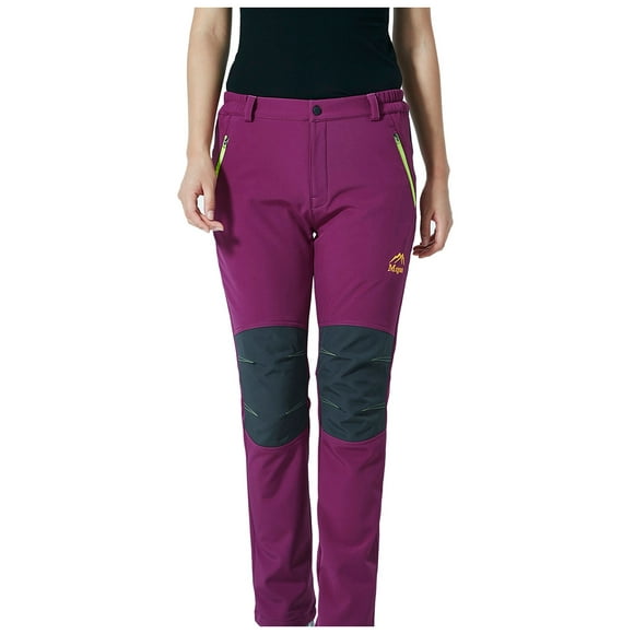 Lolmot Femmes en Plein Air Alpinisme et le Ski Charge Couture Pantalon Chaud Pantalon