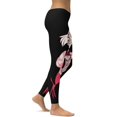 thumbnail image 2 of Hazbin Hotel Angel Dust Yoga Pants For Womens Soft Elastic Tummy Control Non See-Through Running Workout Leggings Athletic Pant, 2 of 7