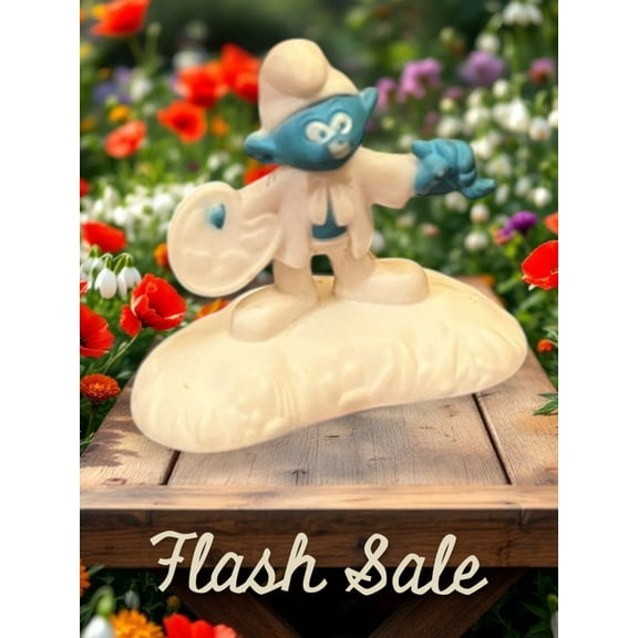 Smurfs Movie 3” Pvc Cake Topper Figure Figurine Rare Gift Collect