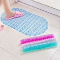 thumbnail image 2 of Alfombrilla de baño antideslizante, alfombrilla de ducha para suelo, cocina, baño, blanco Feliz Sencillez, 2 of 5