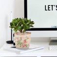 thumbnail image 3 of Succulent Pot Ceramic Planter Pot Retro Rose Printing Flowerpot Garden Small Planter Pot Plant Pot, 3 of 4