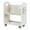 White Wash, variant on ECR4Kids Mobile Book Cart with Countdown Timer and Storage, Childrens Furniture, Grey Wash