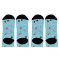 thumbnail image 3 of ThisWear Ice Cream Novelty Gifts Ice-Cream Cone Socks Dessert Themed Foodie Gifts 2-Pairs Novelty Crew Socks, 3 of 5