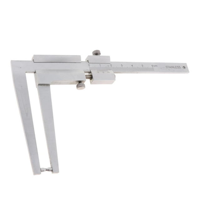 Calibrador Vernier 0-60 mm Acero inoxidable No digital Macarena