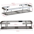thumbnail image 4 of Estante de ducha de acero inoxidable, accesorios de estante de baño, gabinete de almacenamiento de cocina - 35 cm Vhermosa YQ-174, 4 of 4