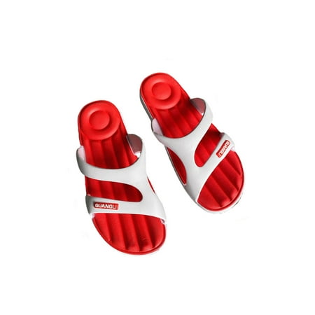 

Woobling Slides for Men Athletic Slide Sandal for Beach Comfort Open Toe Slip On Indoor Outdoor Slides