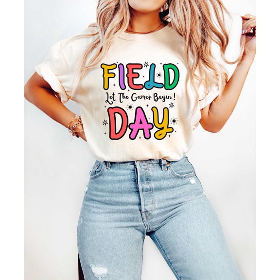 Sam Soft Field Day Let the Games Begin Shirt, Field Day 2025 Shirt, Last day of School Shirt, Teacher Field day 2025 Shirt, Field Day Vibes Shirt