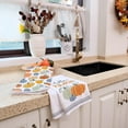 thumbnail image 4 of Fall Kitchen Towels for Fall Decor, Hello Pumpkin Orange Autumn Dish Towels 18x26 Inch Set of 2,Farmhouse Home Thanksgiving Harvest Vintage Decorations, 4 of 6