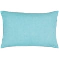 thumbnail image 2 of Surya Lachen LHN-017 13x20" Lumbar Modern Cotton Pillow Kit in Teal Blue/Cream, 2 of 3
