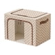 thumbnail image 2 of Contenedores de almacenamiento, cajas de almacenamiento transparentes con ventana, apilables, de tela Oxford, organizadores de ropa plegables, cajas de almacenamiento de tela Oxford, 2 of 6