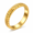 Gold, variant on Unisex Wheat Pattern Ring, Stainless Steel 4mm Botanical Band, Sizes 5-10, Repeating Wheat Detail, for Dinners, Parties and Casual Outings, Birthday Gift for Her or Him
