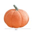 thumbnail image 3 of Cojines de calabaza de simulación de felpa, juguetes, cojines de sofá, decoraciones (naranja) Tmvgtek Libre de BPA, 3 of 6
