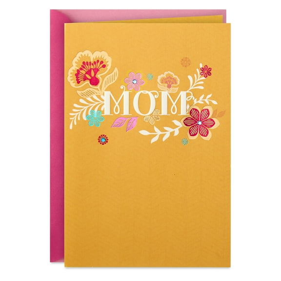 Hallmark Birthday Card to Mother (Flowers)