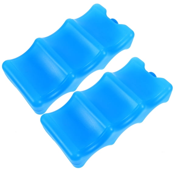 Raindrops 2 pcs Reusable Lunch Boxes Ice Packs Breastmilk Bottle Freezer Packs