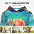 thumbnail image 4 of Haiem Underwater Plant Octopus for Men's Fashion Hoodies & Sweatshirts with Kangaroo Pocket,Hooded Sweatshirt with Eye-catching Drawstrings-Medium, 4 of 7