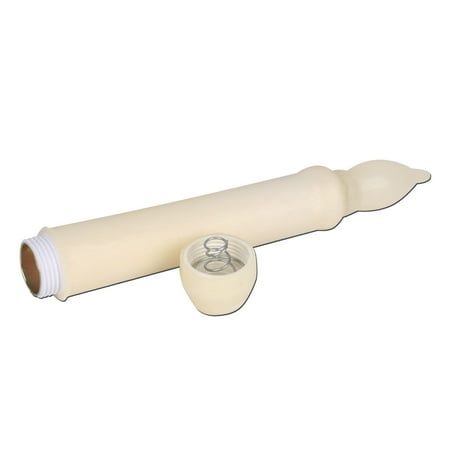 

LED Halloween Waxed Electronic Candle Lamp Waxing on white yellow flash