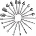 thumbnail image 1 of Rotary Cutters 20 Pcs Fraises Rotatives High Speed Steel, 1 of 5