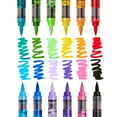 thumbnail image 4 of KINGART Paint Brush Pens, Assorted Colors, 12 Count, 4 of 15