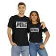 thumbnail image 5 of DJH Apparel | Exceptionally Average Funny Comical Unisex T-shirt, 5 of 5