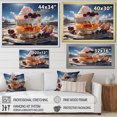 thumbnail image 4 of Designart "Creamy Dessert Landscape" Desserts Wall Art Living Room, 4 of 7