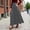 Grey, variant on Summer Celebration! Elegant Maxi Skirt for Solid Color High Waist Flowy Long Skirt with Pockets Casual Comfort Stretch,Grey,S