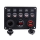 thumbnail image 2 of Interruptores de Palanca Impermeables para Interruptores Basculantes de Interruptores de Palanca Impermeables de 5 con Pantalla DYNWAVEMX Panel de interruptor basculante USB, 2 of 8