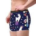 thumbnail image 4 of Kll Lama In Space Men'S Cotton Boxer Briefs Underwear-Xx-Large, 4 of 9