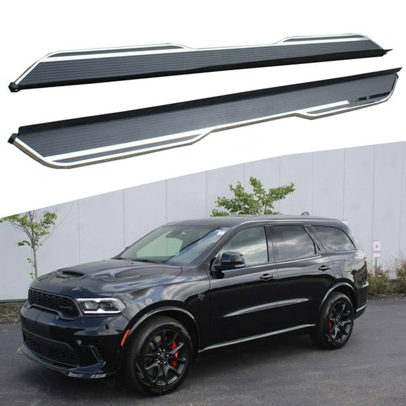 2PCS Fixed Running Boards Fits for Dodge Durango 2018-2025 Side Step Pedals with brackets