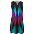 thumbnail image 3 of Joau Summer Casual Tshirt Sleeveless Dresses for Women Swing Sun Dress Beach Swimsuit Cover Ups, 3 of 6
