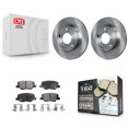 thumbnail image 1 of Transit Auto Rear Disc Brake Rotors and Ceramic Pads Kit for Car Mazda 3 Sport K8T-102094, 1 of 11