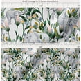 thumbnail image 2 of Soimoi Cotton Voile Fabric Leaves,Floral & Elephant Animal Print Fabric by the Yard 56 Inch Wide, 2 of 7