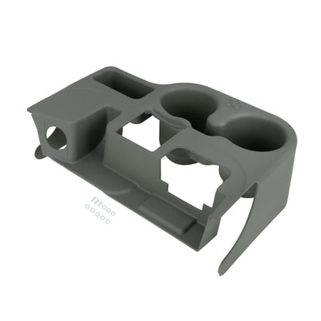 Unique Bargains Center Console Cup Holder Gray for Dodge for RAM 1500 2500 3500 2003-2012