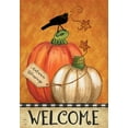 thumbnail image 3 of Briarwood Lane Rustic Pumpkins Fall House Flag, 3 of 4