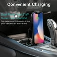 thumbnail image 6 of Nerdi USB C Car Charger, 51W Fast Car Charger Adapter with PD and QC 3.0  USB Car Charger 2 Port Fast Charging for Apple Iphone13/12/11 Mini/XR/X/XS/Pro/ProMax, Ipad Pro/Samsung S21/10/10E/9/7/Plus/J7, 6 of 7