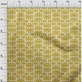 thumbnail image 3 of oneOone Cotton Flex Lime Green Fabric Geometric Craft Projects Decor Fabric Printed By The Yard 40 Inch Wide, 3 of 5
