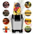thumbnail image 2 of La Reveuse Countertop Blender 600 Watts-with 20 oz and 24 oz BPA Free Portable Travel Bottles(2 Bottle), 2 of 7