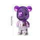 thumbnail image 4 of FLhrweasw Graffiti Bear Mini Ventilador Escritorio Galvanoplastia Gradiente Ventilador Mano 3 Velocidades (C), 4 of 7