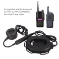 thumbnail image 4 of Talkie Headset, Waterproof 2 Way  Headphone Headset 2 Pin K Plug  For KPG29D For PX 325 For UV5RC, 4 of 8