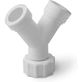 thumbnail image 1 of Double Y-Connector Universal Splitter Fork Connector 2 Way Splitter For Supply Hose, 1 of 5