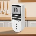 thumbnail image 1 of Enchufe de interruptor de temporizador digital enchufe italiano 240V salida de temporizador para cocina doméstica Sywqhk Libre de BPA, 1 of 3