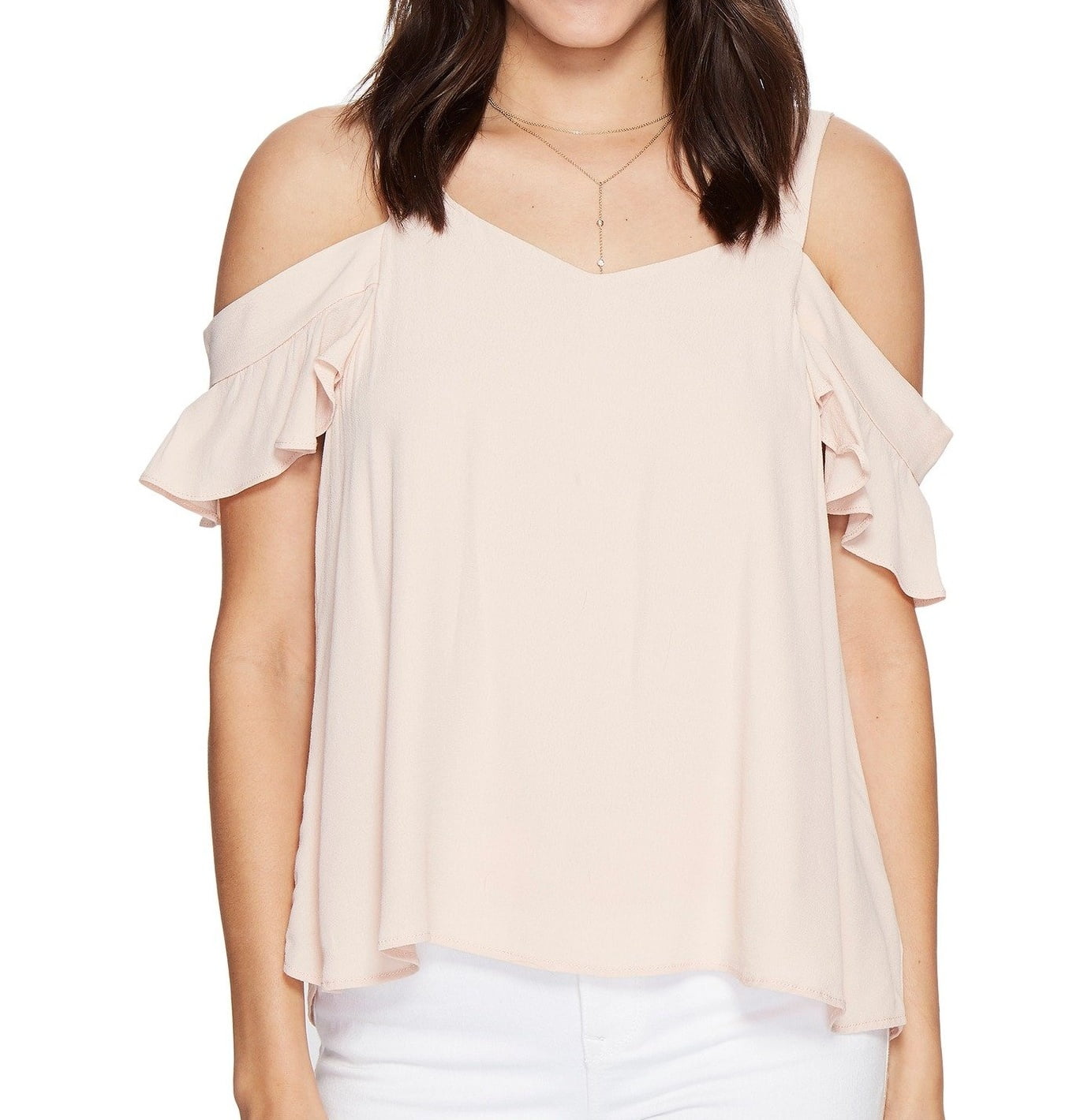 walmart ruffle sleeve top
